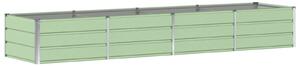 Truhlík Zelená 320 x 80 x 45 cm Ocel