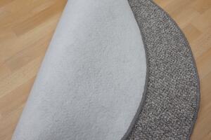 Vopi koberce Kusový koberec Wellington šedý kruh - 67x67 (průměr) kruh cm