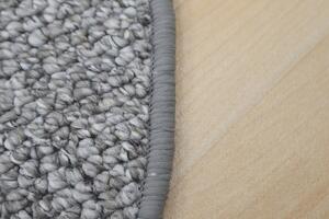 Vopi koberce Kusový koberec Wellington šedý kruh - 67x67 (průměr) kruh cm