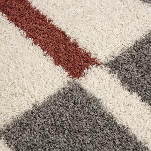 Ayyildiz Chlupatý kusový koberec Gala Shaggy 2505 Terra | oranžový Typ: 280x370 cm