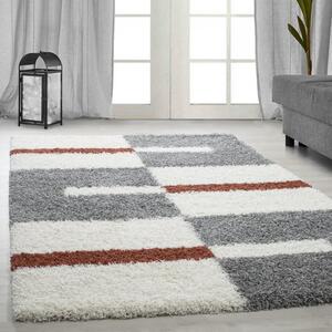 Ayyildiz Chlupatý kusový koberec Gala Shaggy 2505 Terra | oranžový Typ: 280x370 cm