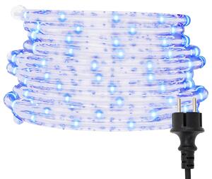 Světelný provaz s 2400 LED diodami Studená bílá 100 m PVC