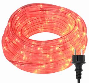 Světelný provaz s 1200 LED diodami Červená 50 m PVC