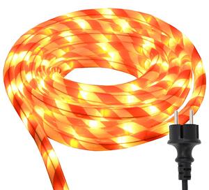 Světelný provaz s 1200 LED diodami Teplá bílá 50 m PVC