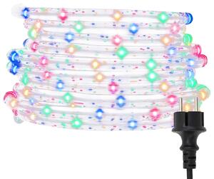 Světelný provaz s 2400 LED diodami Vícebarevný 100 m PVC