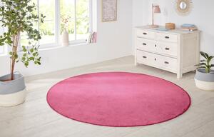 Kusový koberec Nasty 101147 Pink kruh Kruh Ø 200 cm