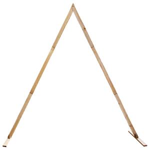 Svatební oblouk Světle hnědá 202 x 95 x 254 cm