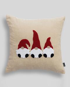 Potah na polštář Jolly Gnomes Red 43x43 cm