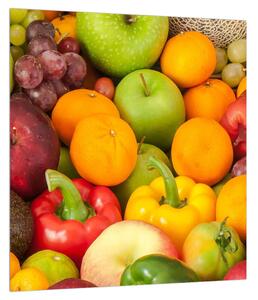 Obraz ovoce a zeleniny (30x30 cm)