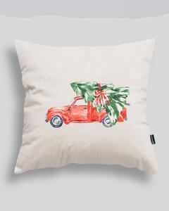 Potah na polštář Christmas Car 43x43 cm