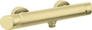 Deante Arnika, termostatická nástěnná sprchová baterie, zlatá matná, DEA-BQA_R40M