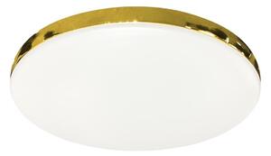 LED Koupelnové stropní svítidlo MAYA LED/15W/230V pr. 33 cm IP44 zlatá