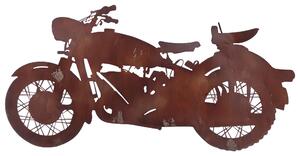 Nástěnná dekorace Rust Motorbike