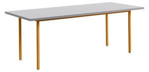 HAY Stůl Two-Colour 200, Ochre / Light Grey