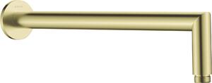 Deante Cascada, podomítkové sprchové rameno 40 cm, zlatá matná, DEA-NAC_R45K