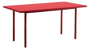 HAY Jídelní stůl Two-Colour 160, Red / Red