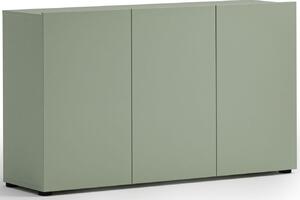 ŠIROKÁ KOMODA, zelená, 135/79/38 cm home24, Online Only