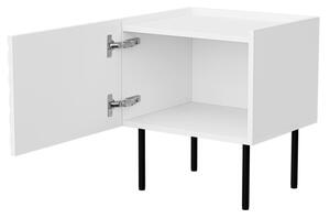 HezkýNábytek.cz Set 2 nočních stolků Grotzi 1D (černá). 1105883
