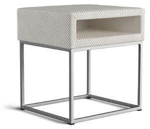NOČNÍ STOLEK, krémová, 45/53/40 cm Welnova