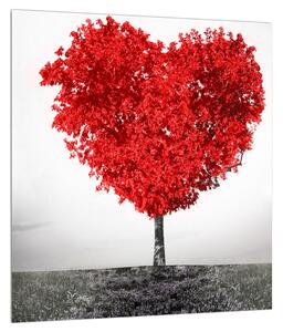 Zamilovaný obraz stromu (30x30 cm)