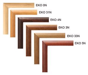ICAR Fotorámeček dřevěný EKO 9x13 - 4N