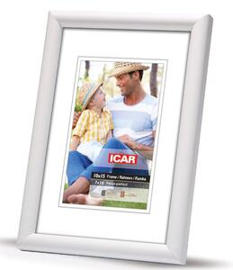 ICAR Fotorámeček dřevěný DRW H 13X18 - 01 bílý