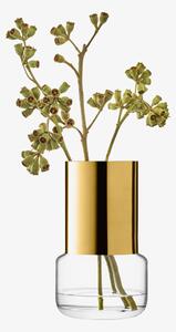 Váza Aurum, zlacená, výška 17 cm - LSA
