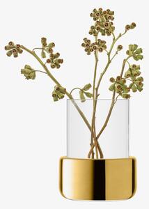 Váza / lucerna Aurum, zlacená, výška 20 cm - LSA