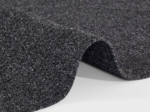Kusový koberec Braided 105550 Dark Grey – na ven i na doma 80x150 cm