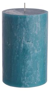 RUSTIC Svíčka 15 cm - modrá