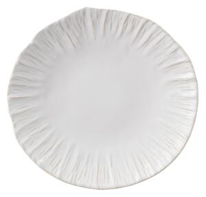 Talíř NOSSE SEA 23 cm Striped Urchin Matte Ivory