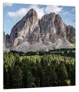 Obraz horské krajiny (30x30 cm)