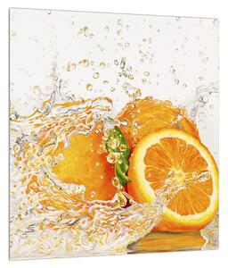 Obraz šťavnatých pomerančů (30x30 cm)