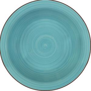 Lamart LT9094 keramický hluboký talíř Happy, pr. 21,5 cm, modrá