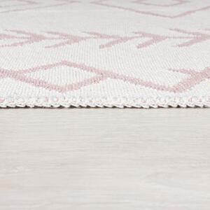 Kusový koberec Deuce Edie Recycled Rug Pink 80x150 cm