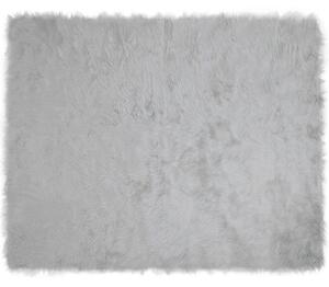 Koberec z umělé ovčí kožešiny TAFALLA Šedá 200 x 280 cm