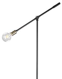 ONLI - Stojací lampa ASTE 1xE27/15W/230V černá/zlatá