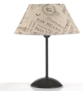 ONLI - Stolní lampa MAIDA 1xE27/15W/230V 38 cm hnědá