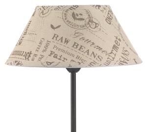 ONLI - Stolní lampa MAIDA 1xE27/15W/230V 38 cm hnědá