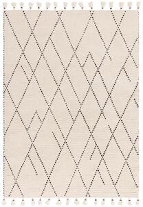 Tribeca Design Kusový koberec Livan Cream Black Linear Rozměry: 160x230 cm