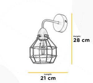 ONLI - Nástěnné svítidlo SPIDER 1xE27/15W/230V černá