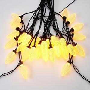 LED Venkovní vánoční řetěz 20xLED/230V 14,5 m IP44 teplá bílá