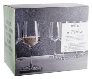 WINE & DINE Sada sklenic na bílé víno 520 ml 6 ks