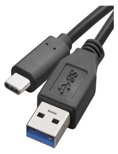 Bezdotykový Jumbo odpadkový koš 50l ovál černá USB kabel zdarma