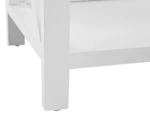 Noční stolek se zásuvkou bílý PRIMERA