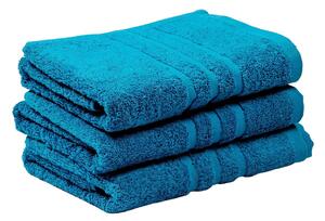 Froté ručník a osuška s vysokou gramáží. Rozměr osušky je 70x140 cm. Barva azurově modrá