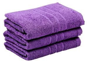 Froté ručník vysoké kvality. Ručník má rozměr 50x100 cm. Barva fialová