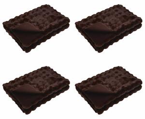 Protiskluzová deka z umělé králičí kožešiny Olite 4 pcs