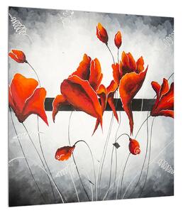 Obraz květů (40x40 cm)