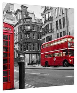 Obraz londýnské telefonní budky (50x50 cm)